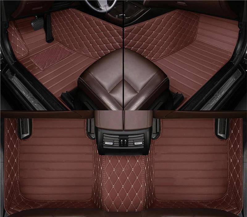 Autofussmatte Für Jeep Für Wrangler Zwei Türen 2011 2012 2013 2014 2015 2016 2017 Auto Fußmatten Innen Anti-Slip Teppich Set Auto Fußmatten Set(1-Coffee) von DZSFDGDDFGD