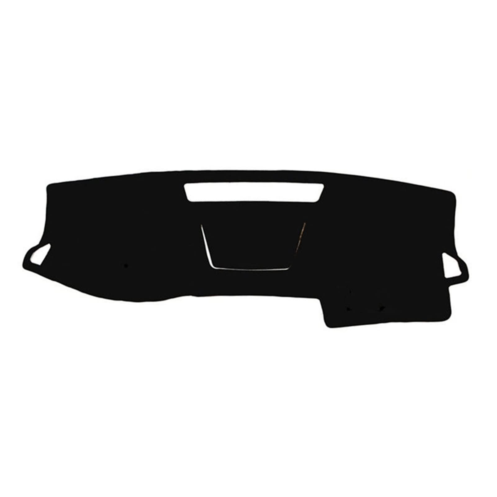 Auto-Abdeckungsmatte Für Skoda Für 2017 2018 2019 Dash Interior Sun Shade Instrument Protect Carpet Accessories Dash Abdeckungs Matte(Black Edge) von DZSFSTRHRRT