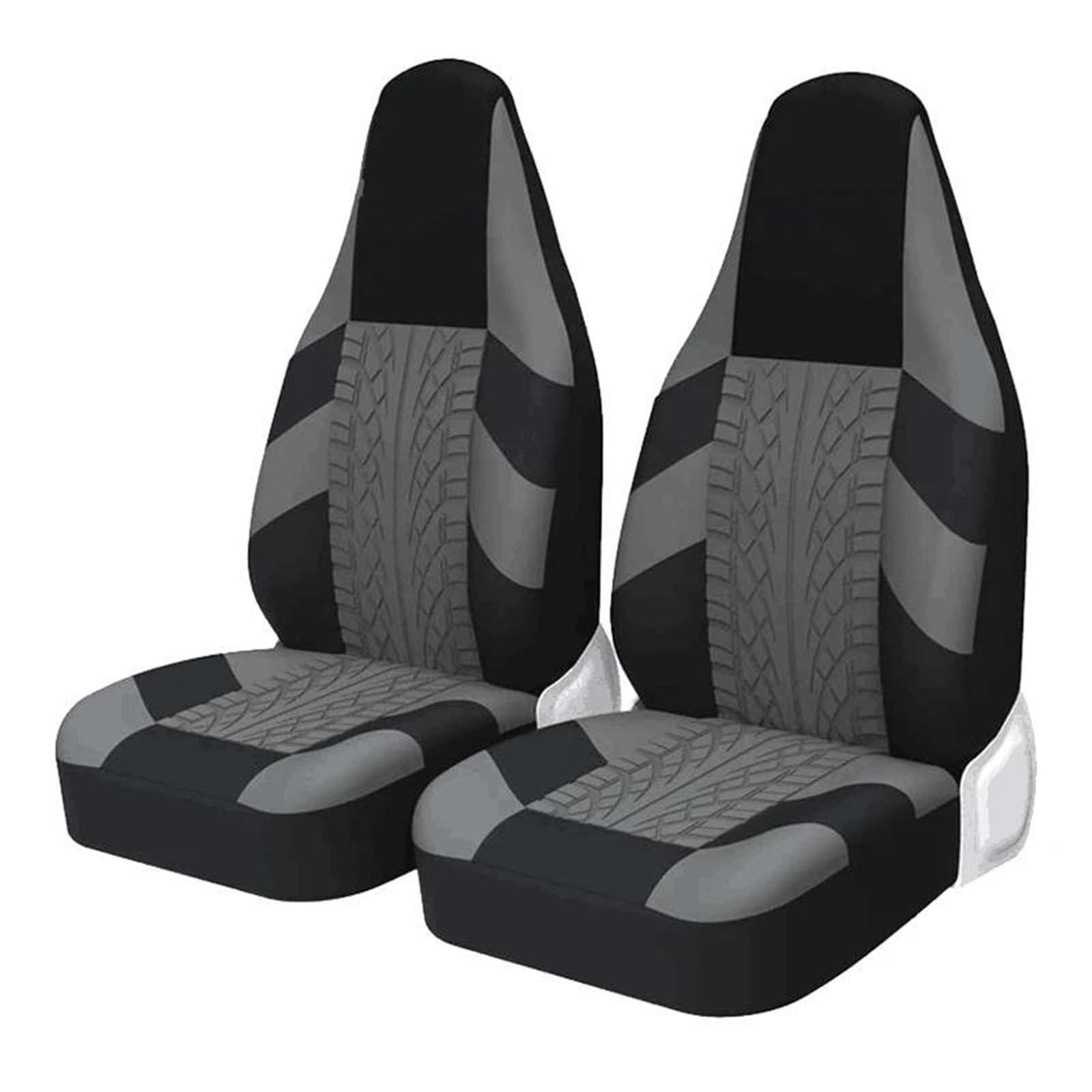 DZSFSTRHRRT Sitzbezüge Auto 2 Stück Autositzbezüge Eimerreifen-Stil für Insignia A (G09) Autositzbezüge Autositzkissen Autositzbezüge(Gray 2 PCS) von DZSFSTRHRRT