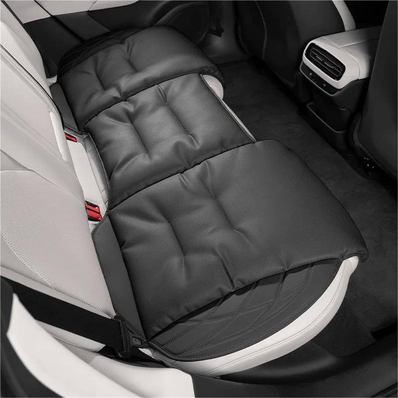 DZSFSTRHRRT Sitzbezüge Auto Auto Sitz Abdeckung Leder Auto Sitzkissen Protector Pad Für Land Für Rover Für Range Für Rover Für Evoque Für Discovery Für Freelander Autositzbezüge(Black-Back Row) von DZSFSTRHRRT