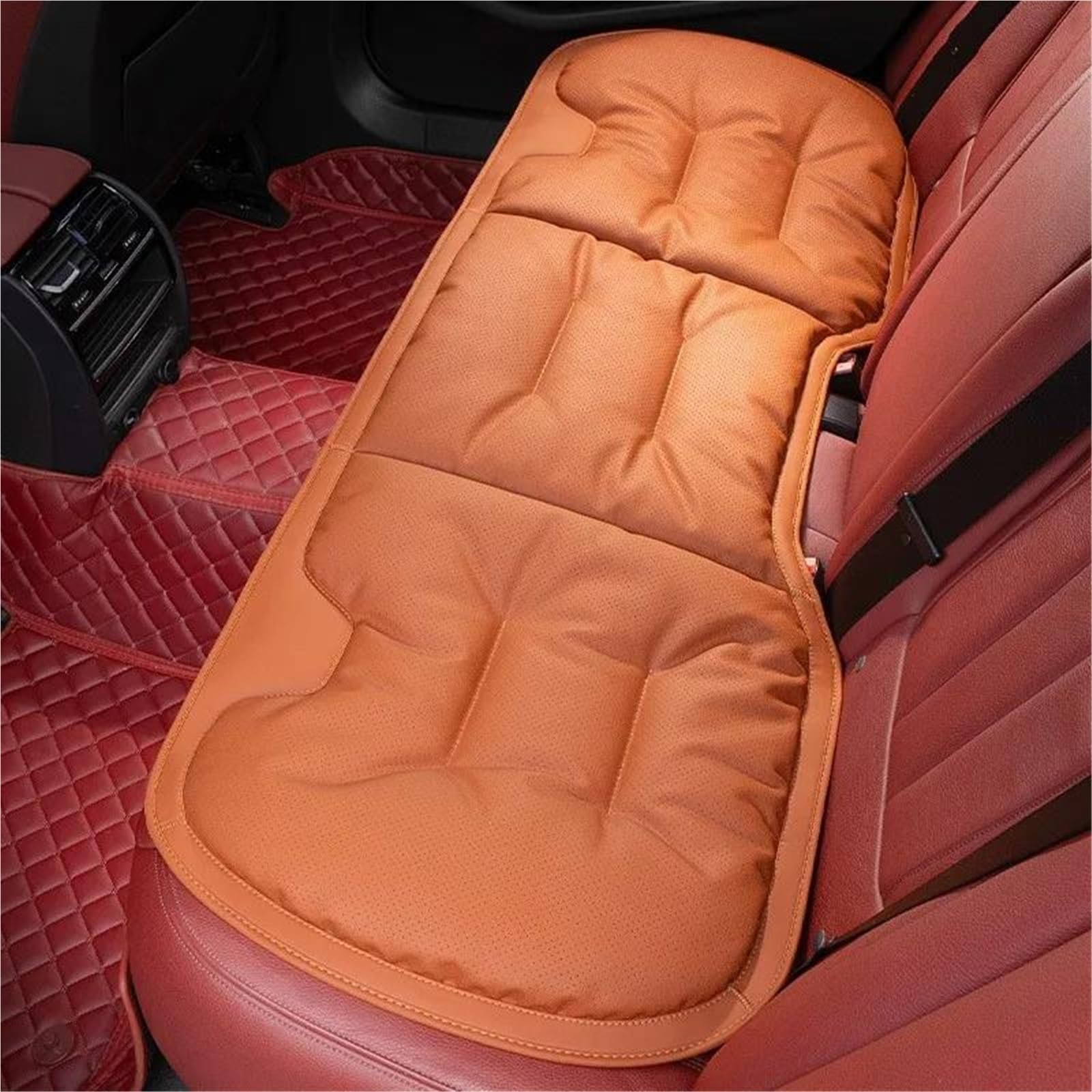 DZSFSTRHRRT Sitzbezüge Auto Auto Sitz Abdeckung Leder Sitz Schützen Pad Für Hyundai Für Santa Für Fe Für Sonata Für Tucson I30 IX25 IX35 für Mistra Autositzbezüge(OG Back Row) von DZSFSTRHRRT