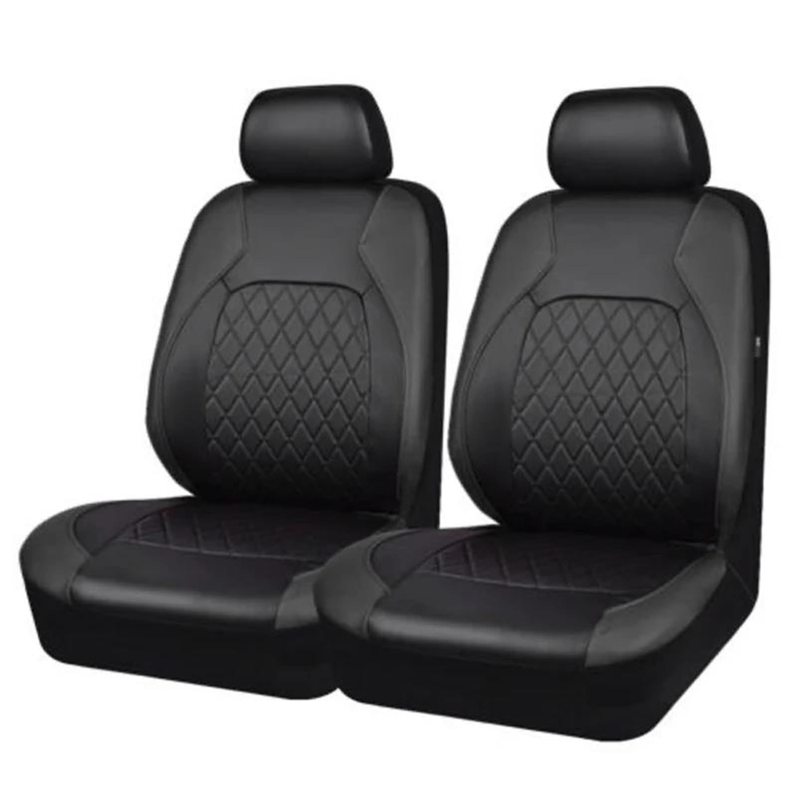 DZSFSTRHRRT Sitzbezüge Auto Autositzbezüge für Chevy für Captiva für Covarz für Cruze Full Surround Auto-Zubehör Autositzbezüge(Black 2pcs) von DZSFSTRHRRT