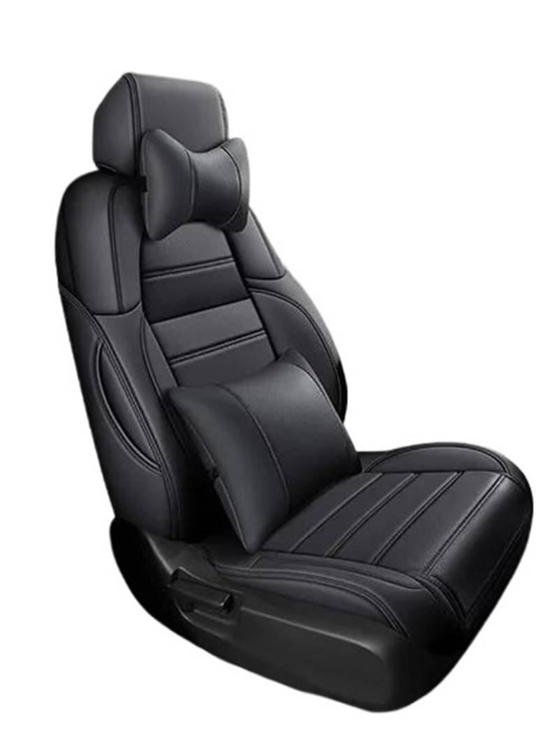 DZSFSTRHRRT Sitzbezüge Auto Autositzbezug für CRV 2017 2018 2019 2020 2021 Autositzbezüge Autositzbezug Sitzbezüge Autozubehör Autositzbezüge(Black+Cushion) von DZSFSTRHRRT