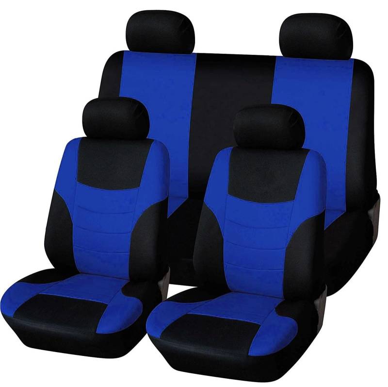 DZSFSTRHRRT Sitzbezüge Auto Stoff Auto Sitz Schutz Pad Set Stuhl Sitz Abdeckung Für Infiniti Für QX30 QX50 QX56 QX60 QX70 QX80 Q45 q50 Q60 Autositzbezüge(C-Blue) von DZSFSTRHRRT