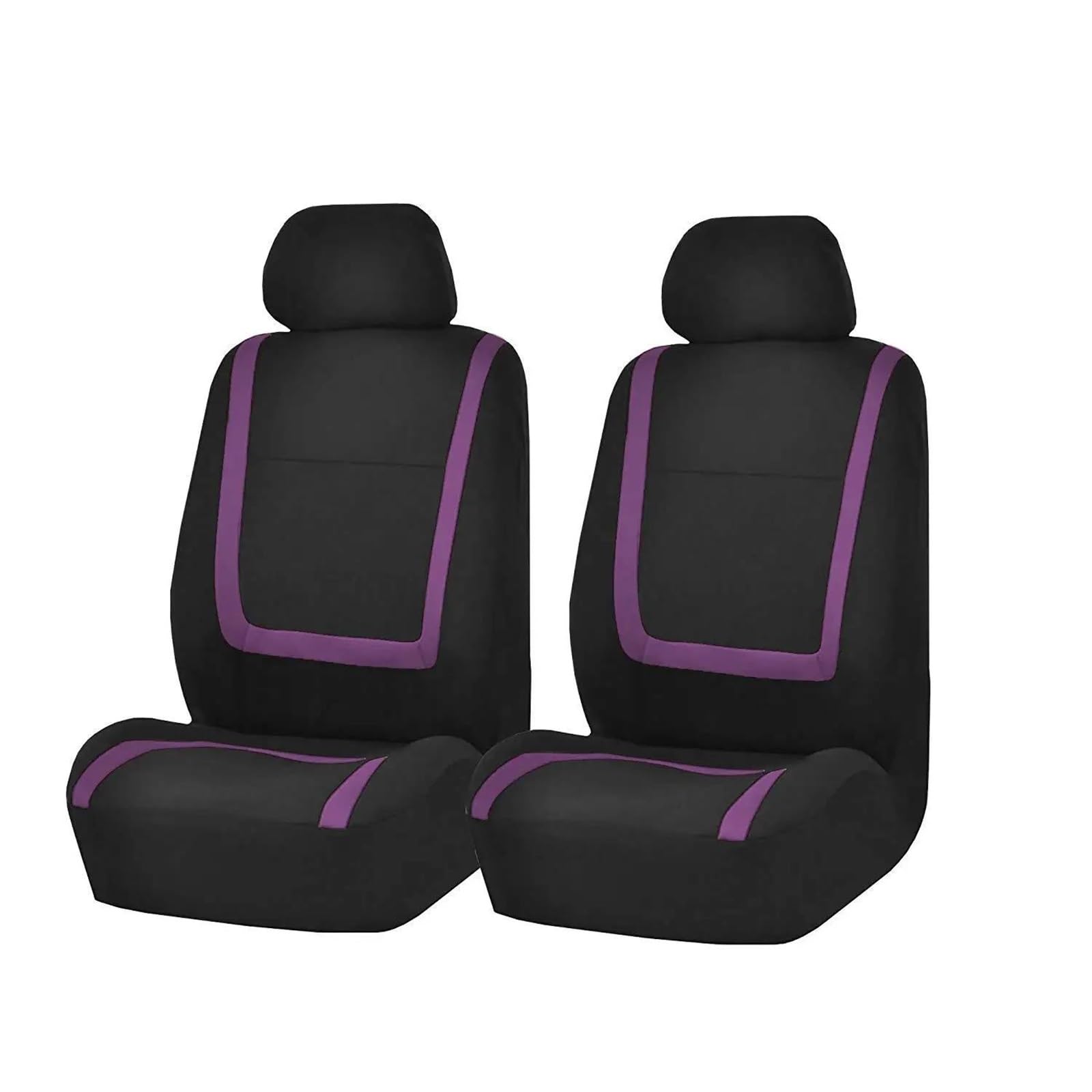 DZSFSTRHRRT Sitzbezüge Auto Stoff Autositzbezüge Für Hyundai Für Creta Für Encino Für Equus Für ix25 Auto Sitzkissen Abdeckung Auto Styling Autositzbezüge(2Seats-Purple) von DZSFSTRHRRT