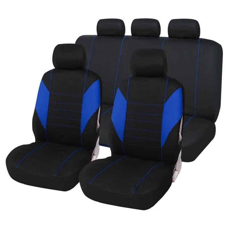 DZSFSTRHRRT Sitzbezüge Auto Stoff-Autositzbezüge-Set für Acura für MDX RDX ZDX RL TL CDX TLX TSX RSX Stuhlsitzpolster Autositzschutzkissen Autositzbezüge(B-Blau) von DZSFSTRHRRT