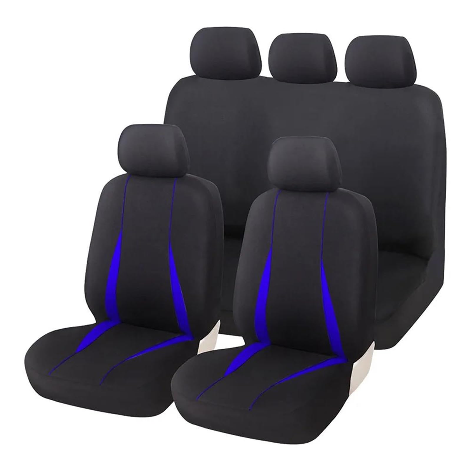 DZSFSTRHRRT Sitzbezüge Auto Stoff-Autositzbezüge-Set für Acura für MDX RDX ZDX RL TL CDX TLX TSX RSX Stuhlsitzpolster Autositzschutzkissen Autositzbezüge(EIN blaues) von DZSFSTRHRRT