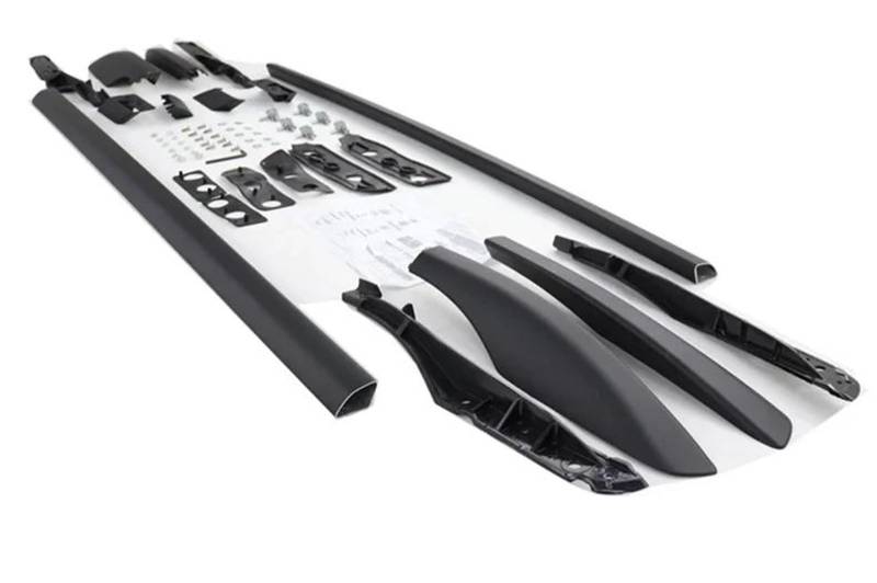 Dachträger Aluminium Legierung Auto Dach Rack Quer bar Für Toyota Für Fortuner 2008-2015 Schienen Bar Gepäck Träger Bars top Racks Schiene Zubehör Gepäckträger von DZSFSTRHRRT