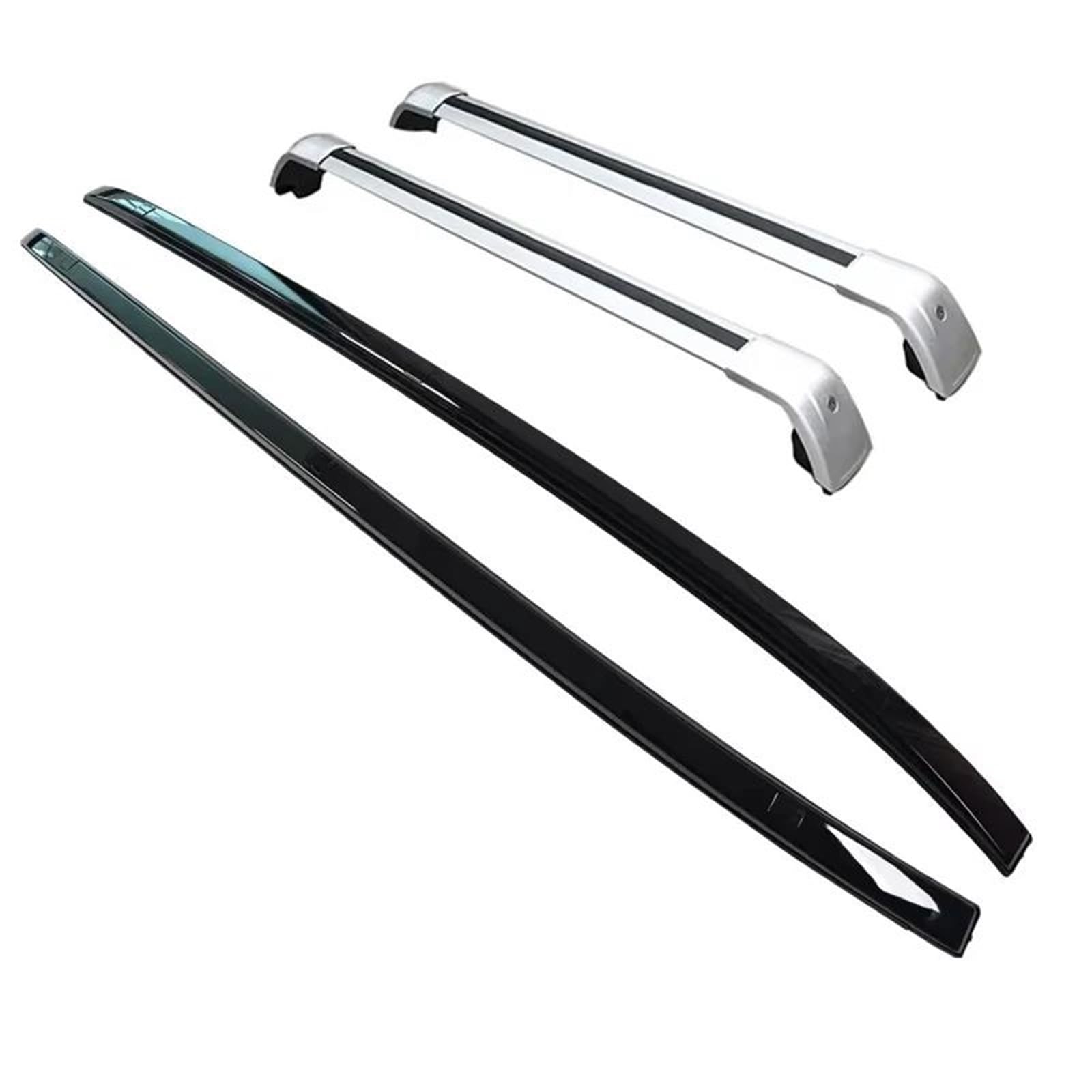 Dachträger Auto Dach Rack Für Toyota Für Corolla Für Cross 2020-2024 Schienen Bar Gepäck Träger Bars top Kreuz bar Rack Schiene Zubehör Gepäckträger(Black C) von DZSFSTRHRRT