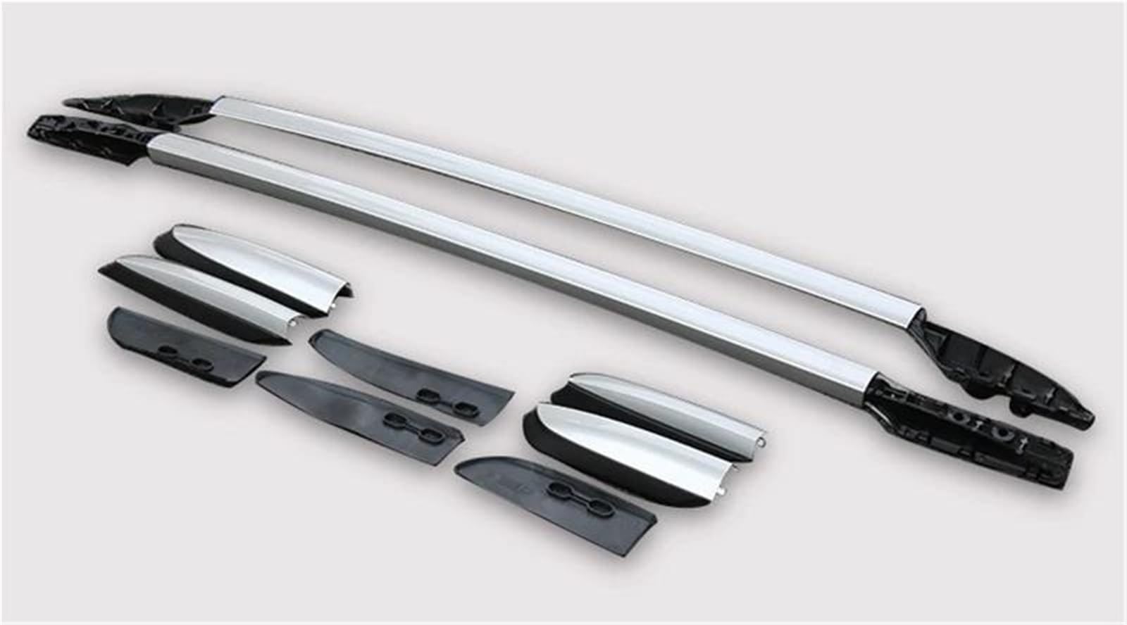 Dachträger Dachträger für Toyota für RAV4 2013 2014 2015 2016 2017 2018 Schienen Bar Gepäckträger Bars Top Bar Racks Schienenboxen Gepäckträger(Silber) von DZSFSTRHRRT