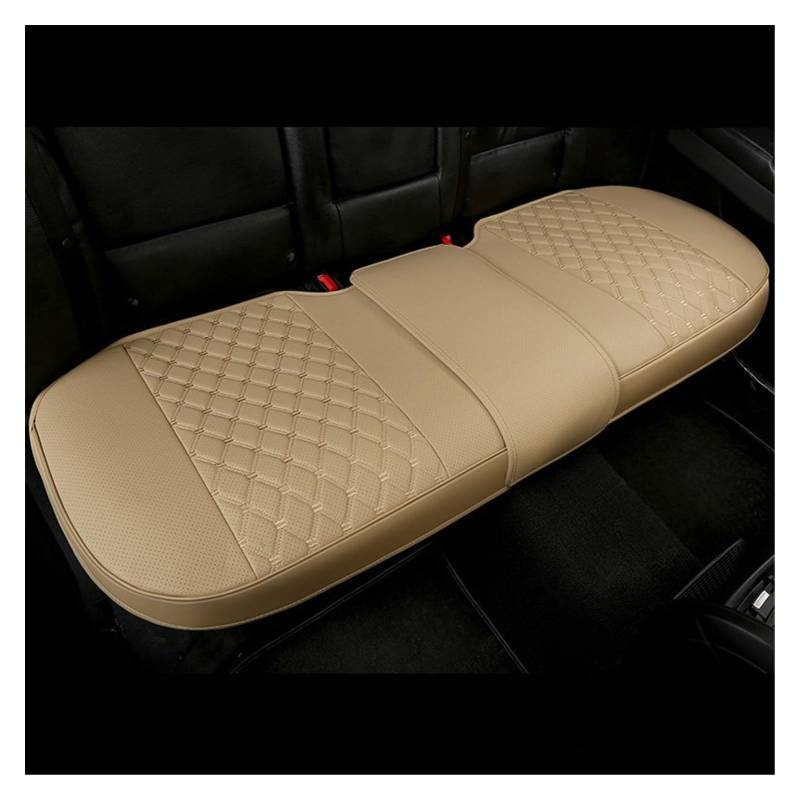 DZSGJNOF Pkw-Sitzbezüge Autositzbezug Für Citroen C3-XR C4L C5 C6 Four Seasons Allgemeiner Autositzschutz Atmungsaktiv Auto Schonbezüge(1 Pcs Bk Beige) von DZSGJNOF