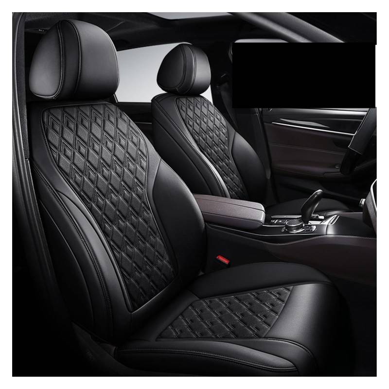 DZSGJNOF Pkw-Sitzbezüge Customization Style Autositzbezug Für X4 Für G02 2018-2022 Jahr Innendetails Leder Auto Schonbezüge(Schwarz,5 seat) von DZSGJNOF