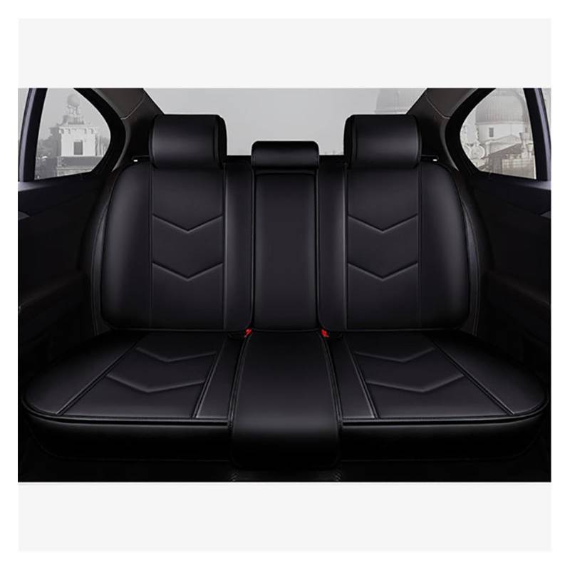 DZSGJNOF Pkw-Sitzbezüge Leder Auto Sitzbezug Für Hyundai Für I30 Für IX35 Für Creta Für Kona I40 Für Solaris Für I20 Zubehör Auto Schonbezüge(A Rear seat) von DZSGJNOF