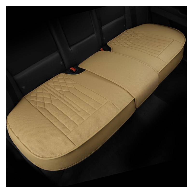 DZSGJNOF Pkw-Sitzbezüge Vier Jahreszeiten Allgemeine Auto Sitz Schutz Atmungsaktive Auto Sitz Abdeckung Für Toyota Für Camry Für Corolla Für RAV4 Für Prado Auto Schonbezüge(1pcs Back Beige) von DZSGJNOF