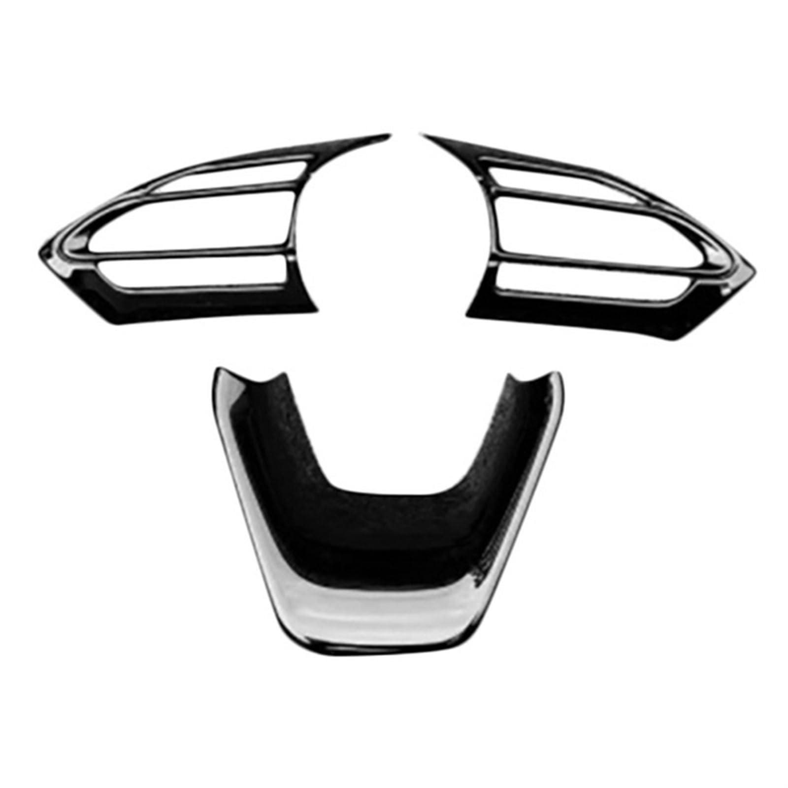 Dekoration Interieurleisten Für Toyota Für Yaris Für Cross 2020 2021 Lenkrad Panel Taste Abdeckung Trim Dekor Aufkleber Auto Innen Auto Innenraum von DZSGJNOF