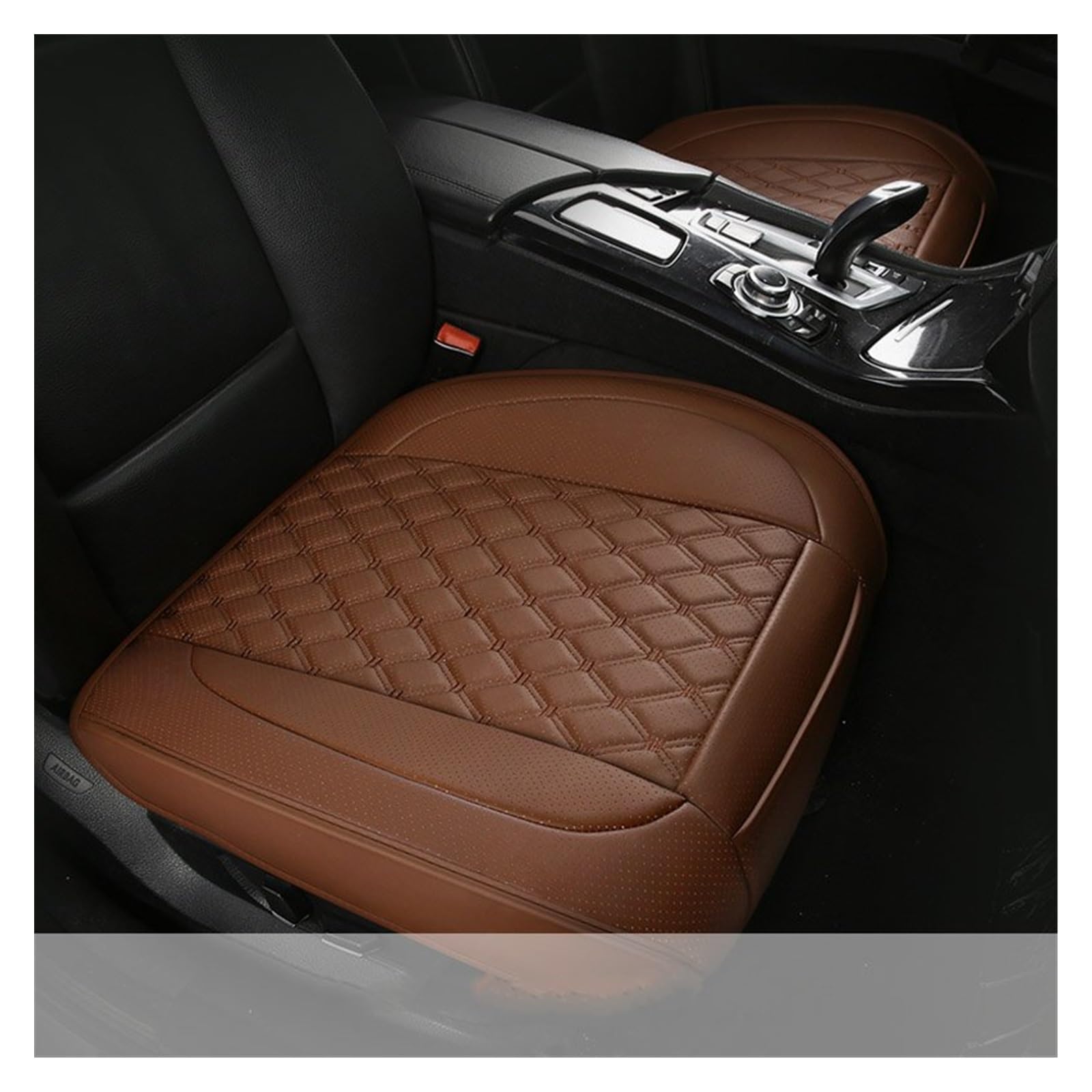 Pkw-Sitzbezüge Four Seasons General Autositzschutz Atmungsaktiver Autositzbezug Für Peugeot 206 207 301 307 508 Auto Schonbezüge(1 Pcs Front Brown) von DZSGJNOF