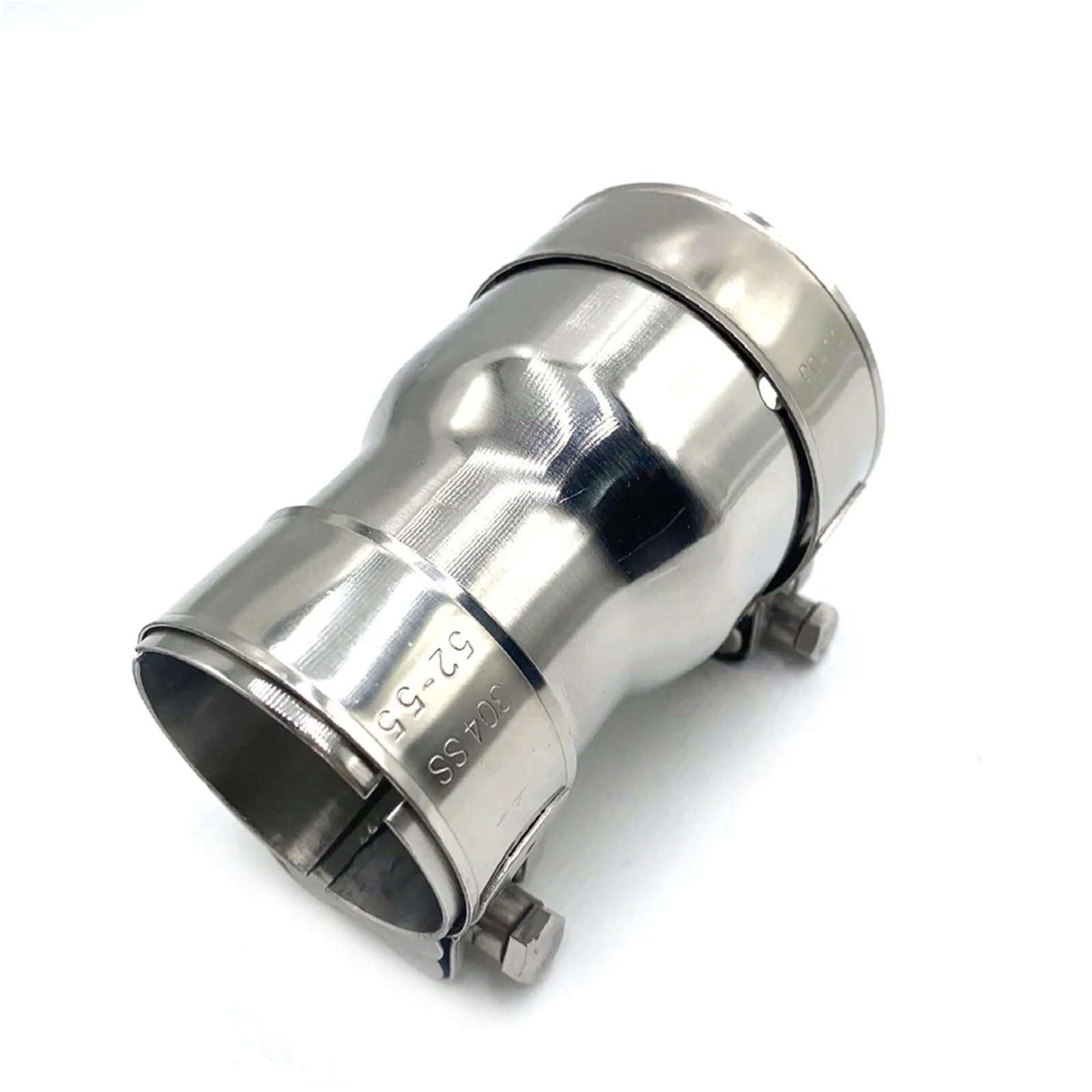 Auspuffblenden Universal Auto Motorrad Zubehör Edelstahl Auspuffrohr Reduzieradapter Auspuff Pipeline Geschweißtes Rohr Endrohrblenden(54MM-57MM) von DZSHONGXINSM