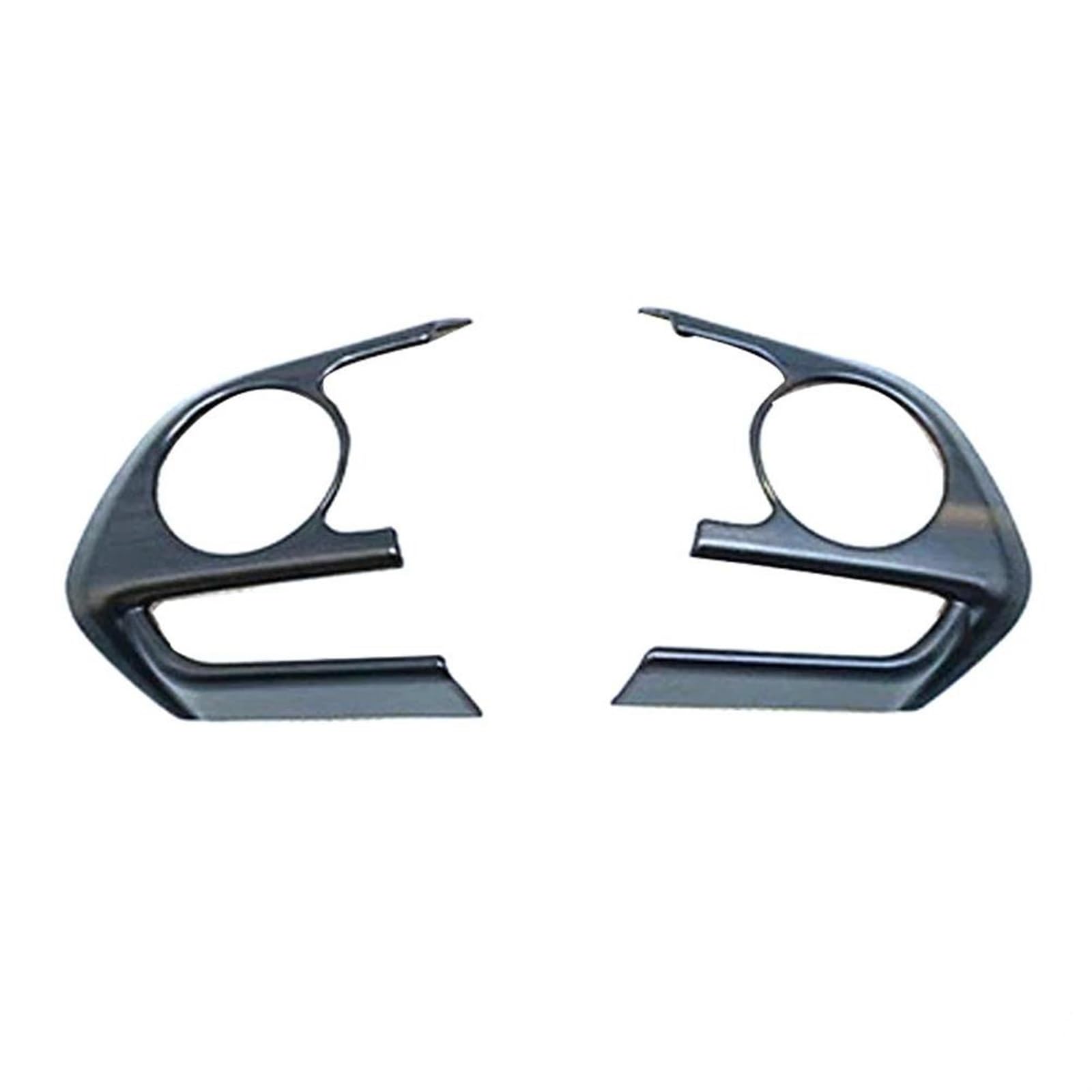 Car Trim Interior Strips 2PCS Auto Lenkrad Taste Panel Abdeckung Trim Aufkleber Für Toyota Für RAV4 Für Corolla XA50 E210 2019 2020 2021 2022 zubehör(Peach color) von DZSHONGXINSM