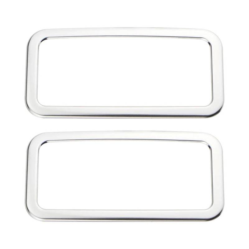 Car Trim Interior Strips 2Pcs Auto Hinten Lesen Licht Lmap Rahmen Abdeckung Aufkleber Trim für VW für T-Roc für Troc 2018 2019 2020 2021 2022 Zubehör von DZSHONGXINSM