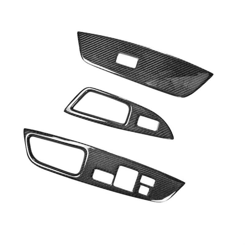 Car Trim Interior Strips 3Pcs für Hyundai für Veloster 2011-2017 Fensterheber Schalter Taste Panel Abdeckung Trim Innen Dekoration von DZSHONGXINSM