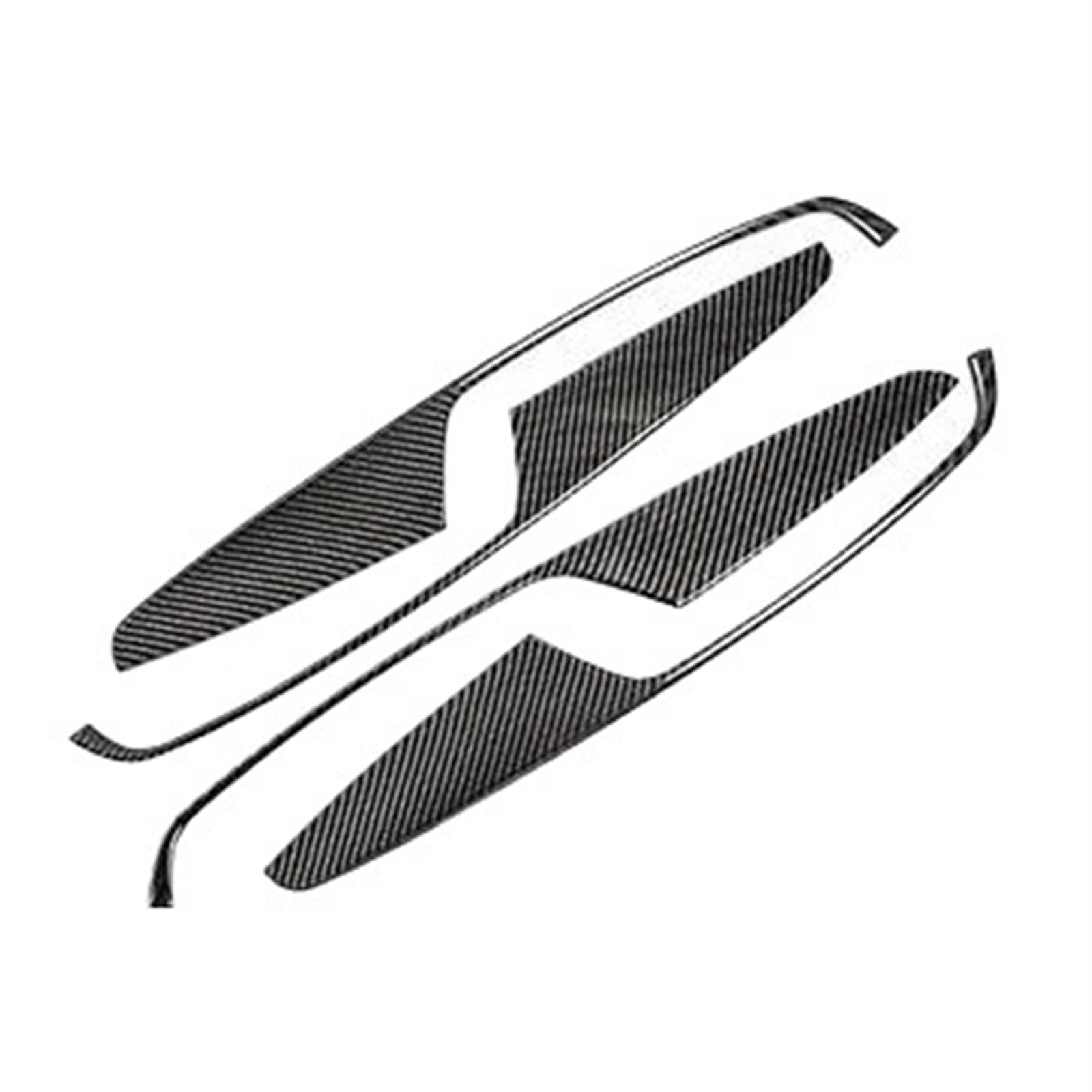 Car Trim Interior Strips Auto Innen Gangschaltung Tasten Panel Tür Armlehne Leselicht Abdeckung Trim Aufkleber Zubehör für A4 A5 B9(24 Type) von DZSHONGXINSM