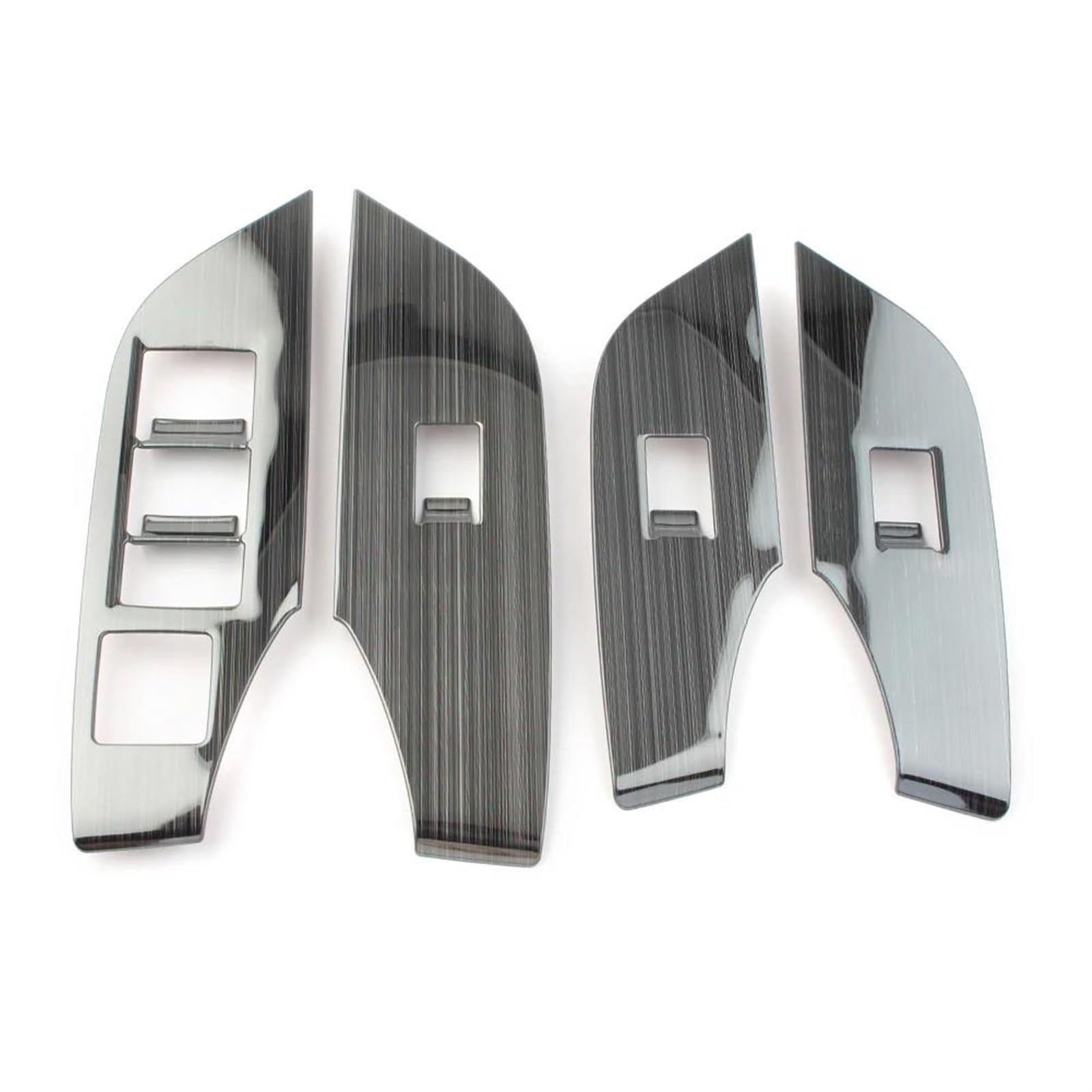 Car Trim Interior Strips Auto Innere Fenster Schalter Panel Molding Abdeckung Trim Für Toyota Für RAV4 2019 2020 Edelstahl Auto Decora Zubehör RHD LHD(RHD Wooden) von DZSHONGXINSM