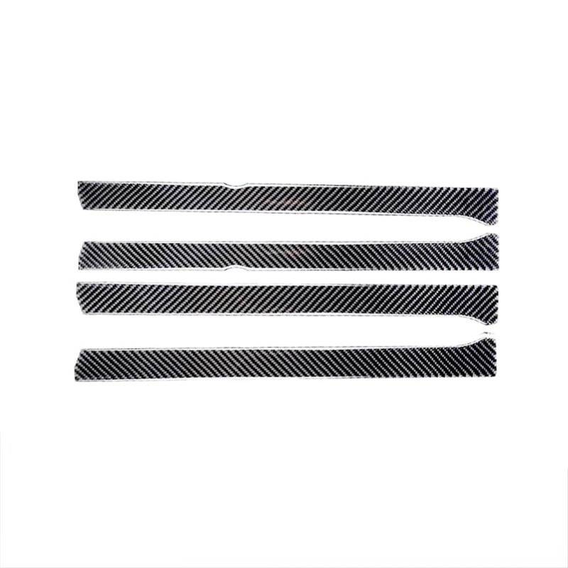 Car Trim Interior Strips Für Toyota Für 4runner 2010 2011 2012 2013 2014 2015 2016 2017 2018 2019 2020 Innen Tür Fenster Panel streifen Schutzhülle(Shape A) von DZSHONGXINSM