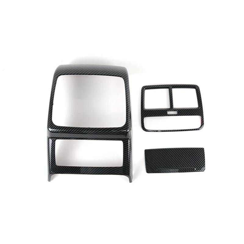 Car Trim Interior Strips Hinten Klimaanlage Vent Rahmen Dekoration Abdeckung Trim Für A4 B9 2017-2021 Auto Styling Innen(Shape A) von DZSHONGXINSM