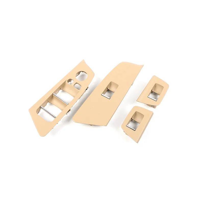 Car Trim Interior Strips LHD Auto Innen Links Rechts Tür Fensterheber Schalter Abdeckung Panel Trim Für 5 Series G30 G31 525 528 530 540(B LHD) von DZSHONGXINSM