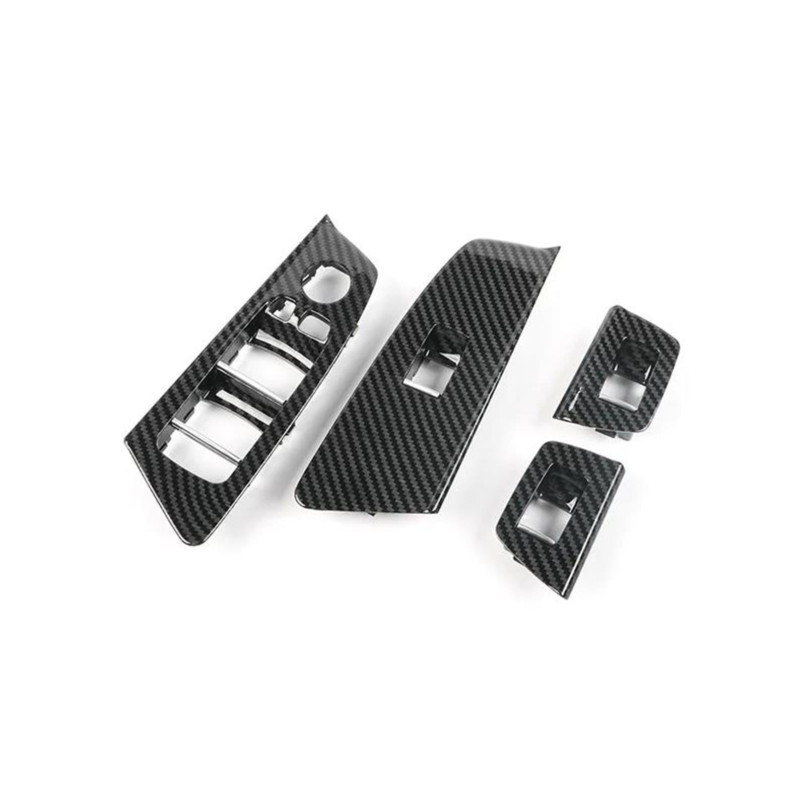 Car Trim Interior Strips LHD Auto Innen Links Rechts Tür Fensterheber Schalter Abdeckung Panel Trim Für 5 Series G30 G31 525 528 530 540(C LHD) von DZSHONGXINSM