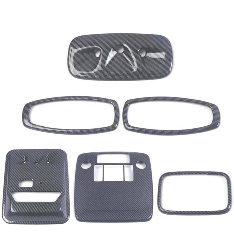 Car Trim Interior Strips Lesen Lichter Rahmen Trim Aufkleber Abdeckung Panel Dekoration Auto Innen Zarte Teile Für Kia Für Carnival KA4 2021 2022(Kohlenstoff-Look) von DZSHONGXINSM