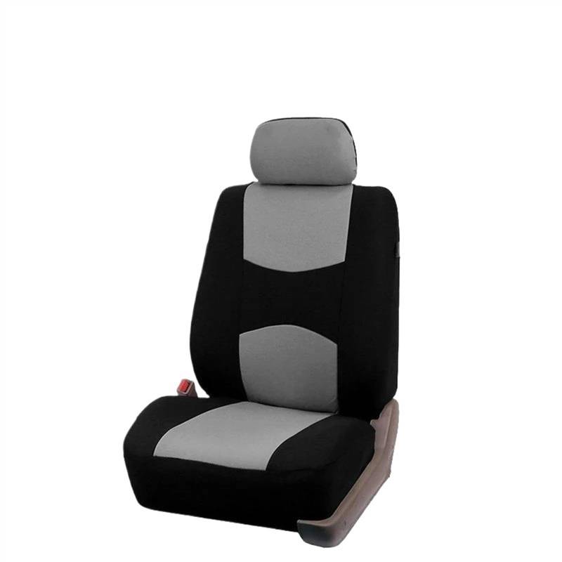 DZSHONGXINSM Sitzbezüge Auto Für Camry Universal Full Car Vorder-/Rücksitzbezug-Protektoren-Set Airbag-kompatibel Sitzbezügesets(1pc Gray) von DZSHONGXINSM