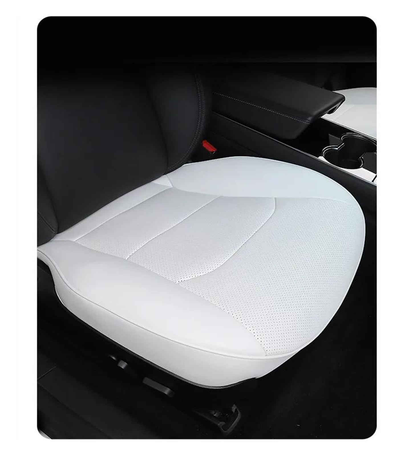 DZSHONGXINSM Sitzbezüge Auto Maßgeschneiderte Sitzbezüge Für Tesla Für Modell 3 YSX Leder/Antifouling-Sitzkissen Der Güteklasse 8 Auto-Innenzubehör Sitzbezügesets(Fornt,Leder) von DZSHONGXINSM