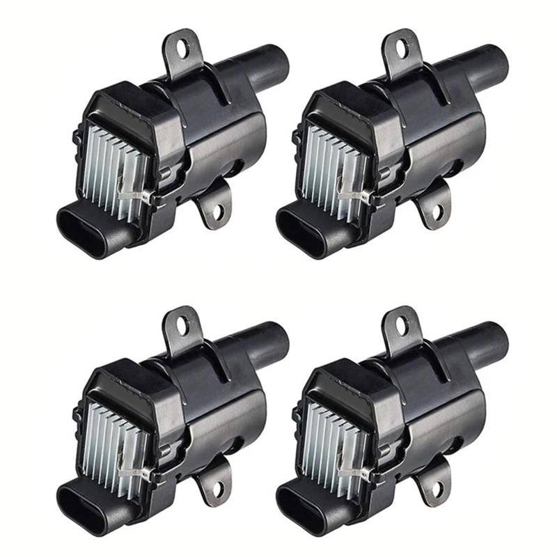 Zündmodul 4Pcs Zündspulen Für Chevy Für Express Für Silverado Für Suburban UF262 D585 Auto Motor Zündspule Zündanlagen Glühanlagen von DZSHONGXINSM