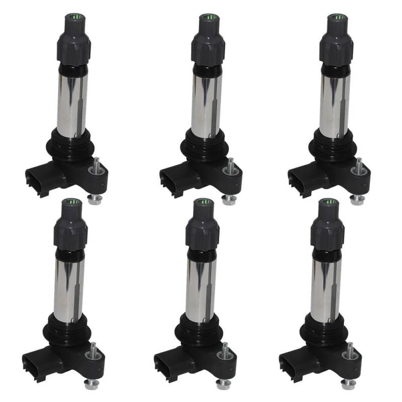 Zündmodul Zündspule Für Chevy Für CAPTIVA Für C100 C140 3.0/3,2 4WD 12632479 Zündspulen Pack Zündanlagen Glühanlagen(6pcs) von DZSHONGXINSM