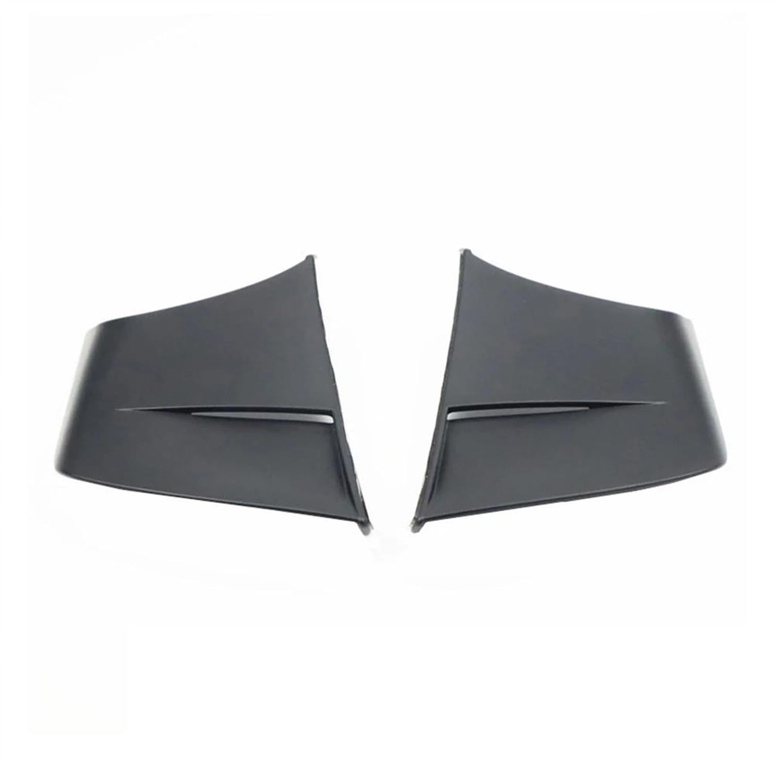 Motorrad Spoiler Verkleidung Für R3/R25 2PCS Motorrad Winglet Aerodynamische Spoiler Flügel Kit Mit Klebstoff Motorrad Dekoration Aufkleber Aerodynamische Winglets(Matte Black) von DZSJFGAIS