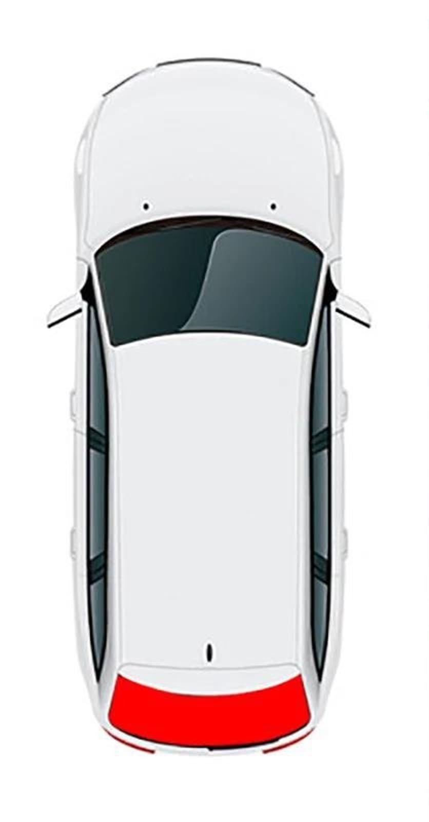 Sonnenschutz Auto Für Mazda 3 Für Hatchback BP 2019-2023 Magnetische Auto Sonnenschutz Visier Frontscheibe Vorhang Hinten Seite Fenster Schild(R Windshield) von DZSJFGAIS