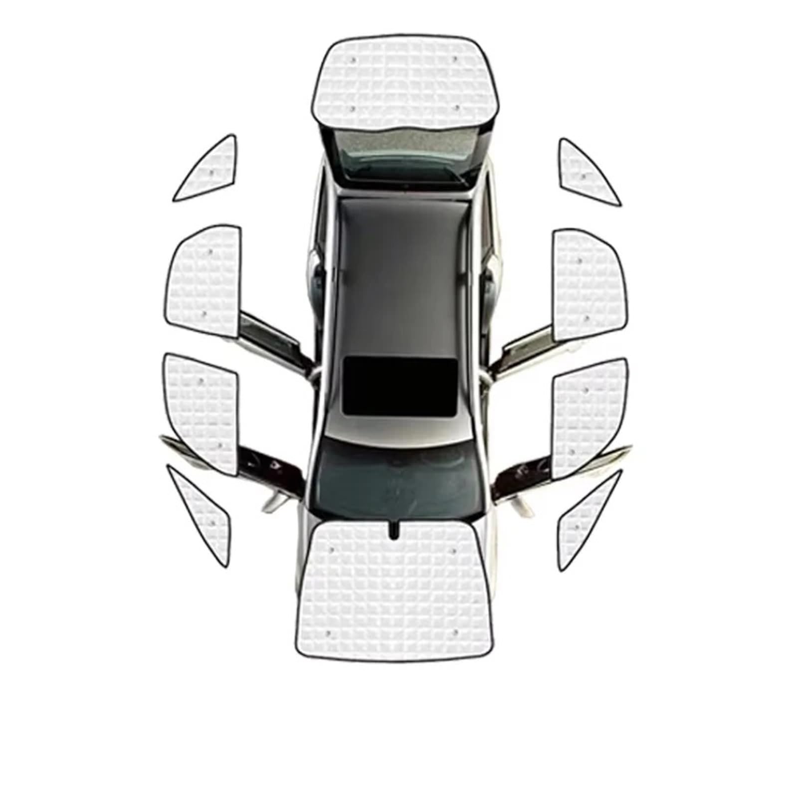 Auto Sonnenblende Für Citroen Für Xsara Für Picasso 2000~2010 Auto Visier Sonnenschutz Fenster Sonnenschirm Sonne Blind Abdeckung Innen Teil Sonnenschutz(All Sunshades) von DZSJUNCHENSM