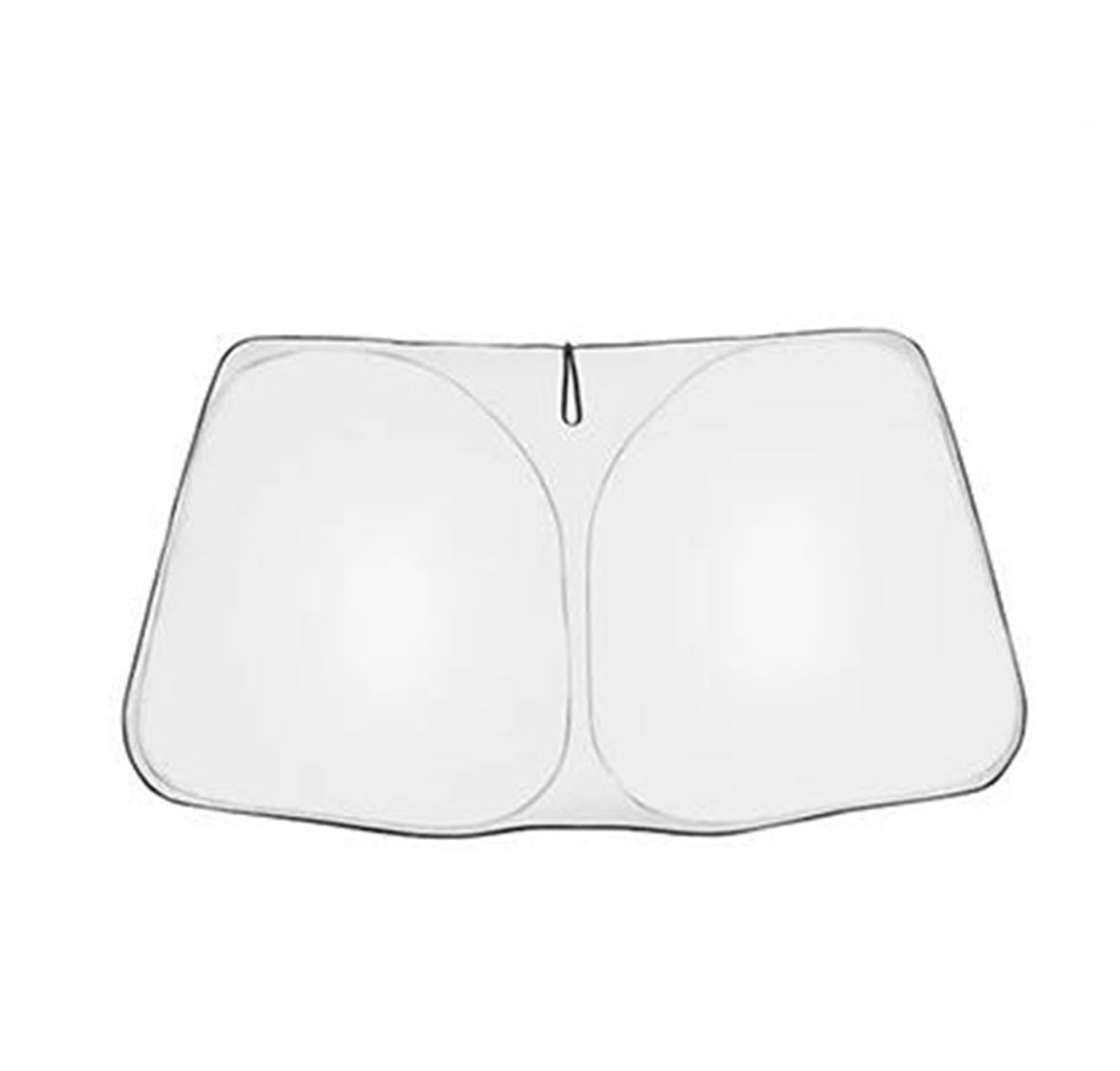 Auto Sonnenblende Für Skoda Für Octavia 1Z Liftback 2004-2013 Auto-Sonnenschutz Für Die Rückseite des Babyfensters, Frontscheibenvorhang, Sonnenschutzvisier Sonnenschutz(Silver Front Windshield) von DZSJUNCHENSM