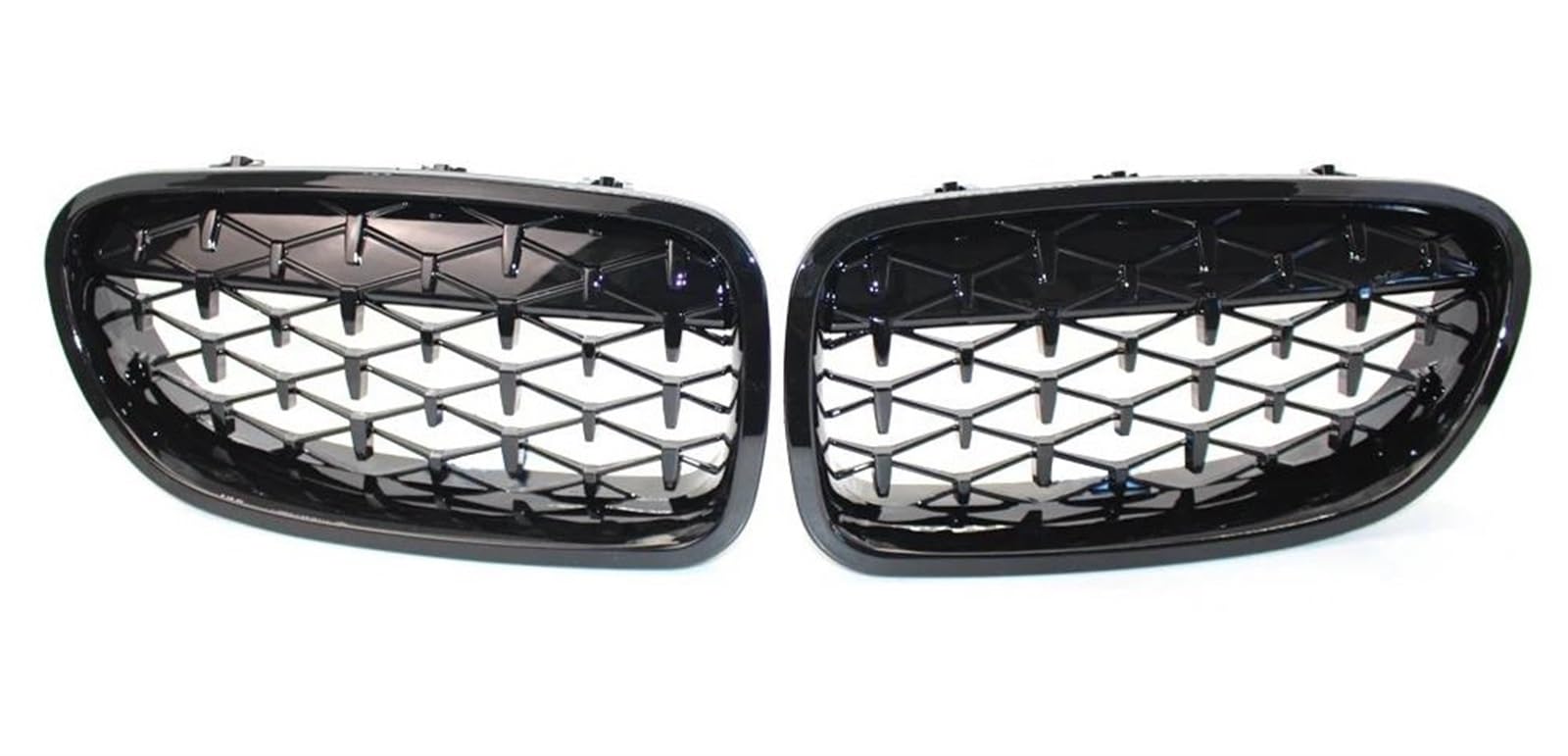 Frontgrill Für F10 F18 520i 525i 2010-2016 Diamant Stil Racing Grills ABS Auto Vorderen Stoßfänger Nieren Kühlergrill Nieren Kühlergrill von DZSJUNCHENSM