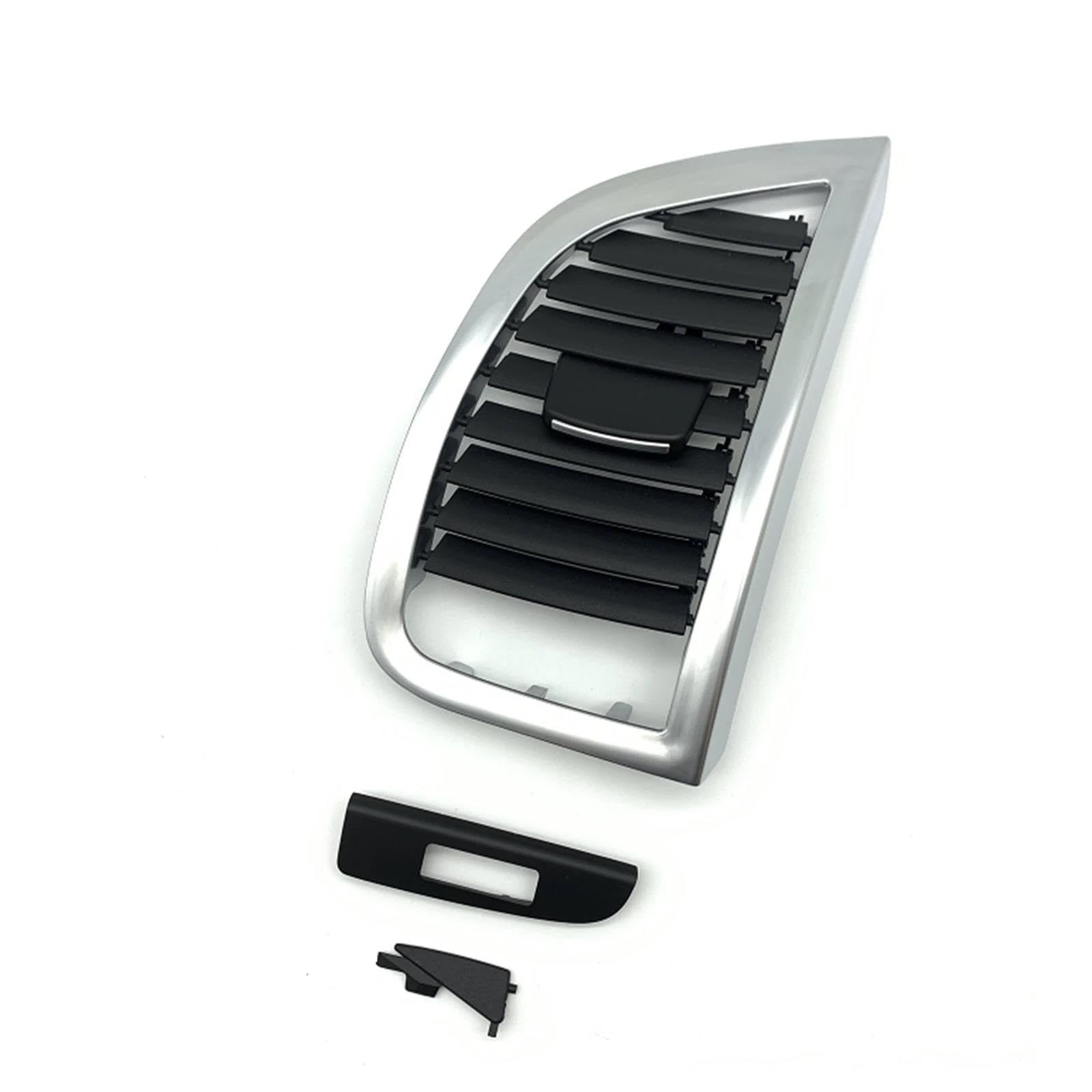 Frontgrill Für Q7 2006-2015 Auto-Armaturenbrett A/C Air Vent Grille Abdeckung Panel Innen Armaturenbrett Seite Outlet Duct Grill Nieren Kühlergrill(1x Right Side) von DZSJUNCHENSM