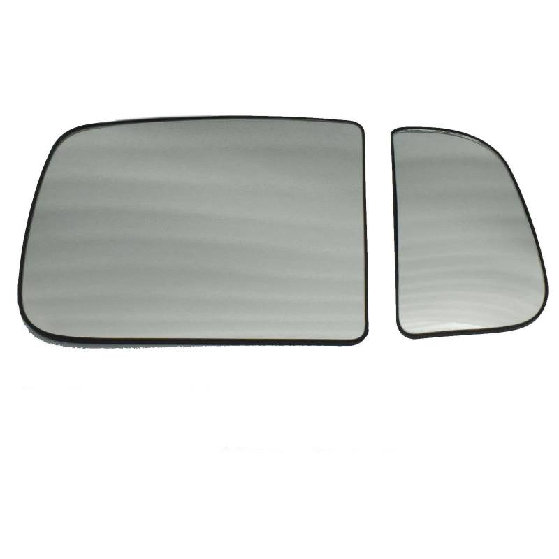 Spiegelglas Für Dodge Für RAM 1500 2500 3500 4500 2010-2018 Links Rechts Flügel Spiegel Glas W/Backing Erhitzt Spotter 68067730AA 68067731AA Außenspiegel Glas (Color : rechts) von DZSJUNCHENSM