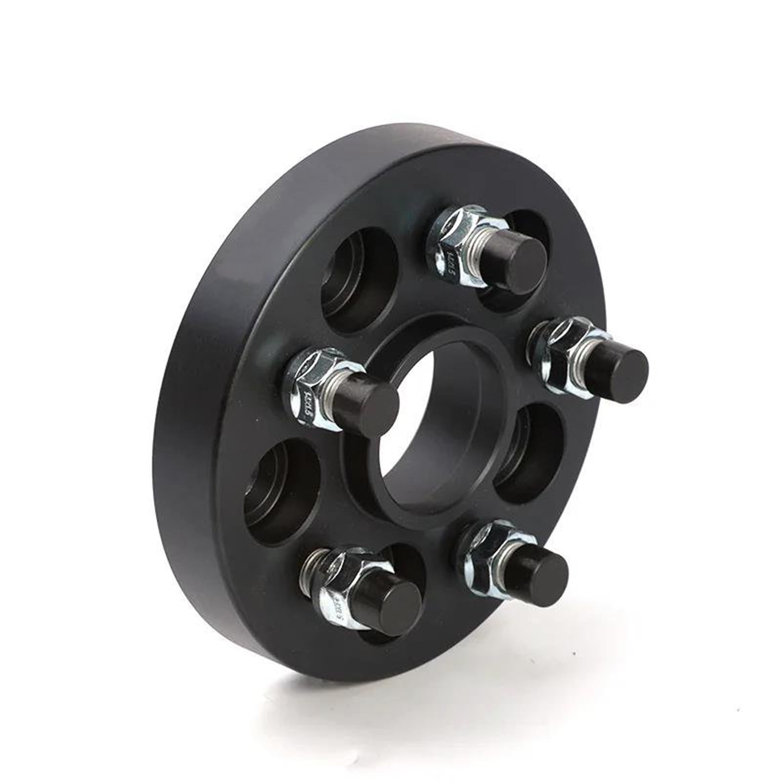 Adapterplatten 2 Stück PCD 5x114,3 CB 60,1mm Rad Spacer 5 Lug Für Toyota Für Corolla Für RAV4 Für Highlander 15-50mm Distanzscheibe Räder(Schwarz,15mm) von DZSLLOOI