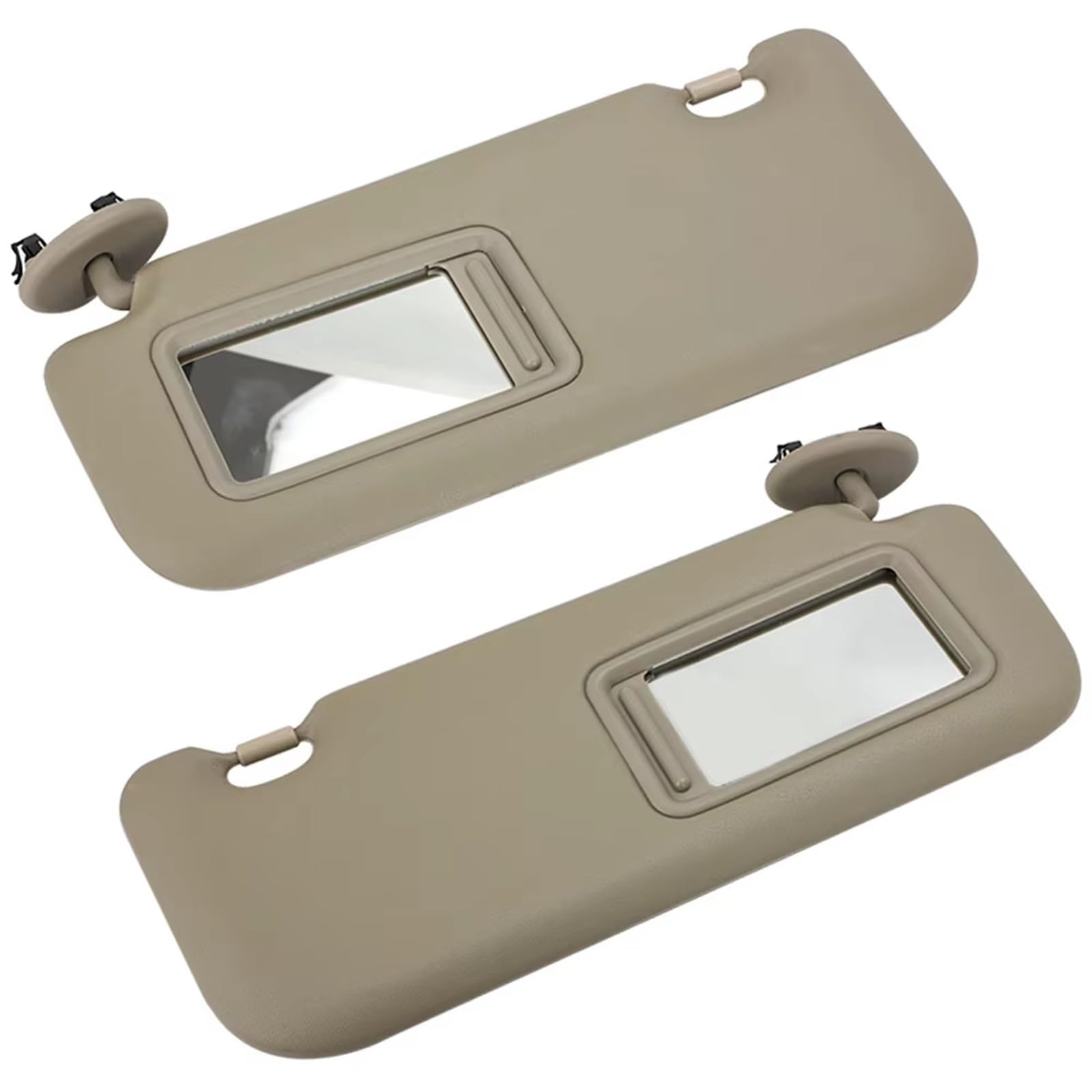 Sonnenschutz Für Toyota Für Auris Für Corolla 2010-2013 Autoinnenraum Mit Spiegel-Sonnenblende Sonnenschutz Schatten Auto Links Rechts Seitensonnenschirm Auto Sonnenschutz(Beige 1 Pair) von DZSMACHENGSM