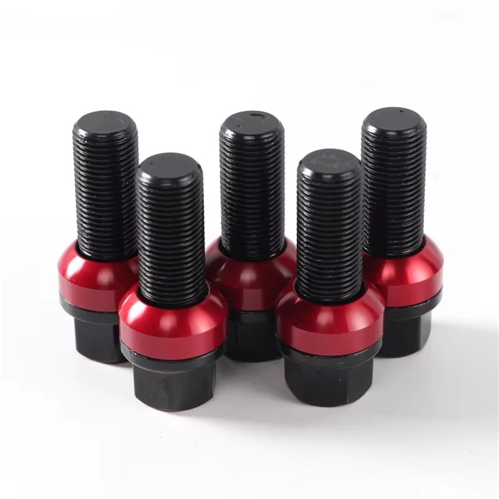 Spurverbreiterungen 4/5 Stück Rad B12.9 Grade Geschmiedete Schrauben Muttern Schraube Für VW Für Golf 5/6/7 CC M12x1,5 Distanzscheiben(5PCS 35mm Cone) von DZSMACHENGSM