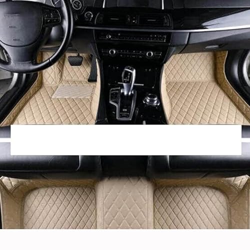 Auto-Fußmatte Auto Fußmatten Für Chevy Für Cruze Limousine 2009-2013 2014 Benutzerdefinierte Auto Fuß Pads Teppich Abdeckung Innen Zubehör Autoteppich(LHD BEIGE) von DZSMSRTG