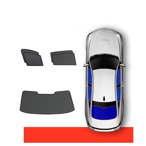 Auto fensterblenden Auto Sonnenschutz Abdeckung Für Toyota Für Corolla Limousine 2014-2018 Auto Seite Fenster Sonnenschutz Isolierung Sonnenblende Mesh Auto Sonnenschutz Fenstervisiere(Full Set 5pcs) von DZSMSRTG