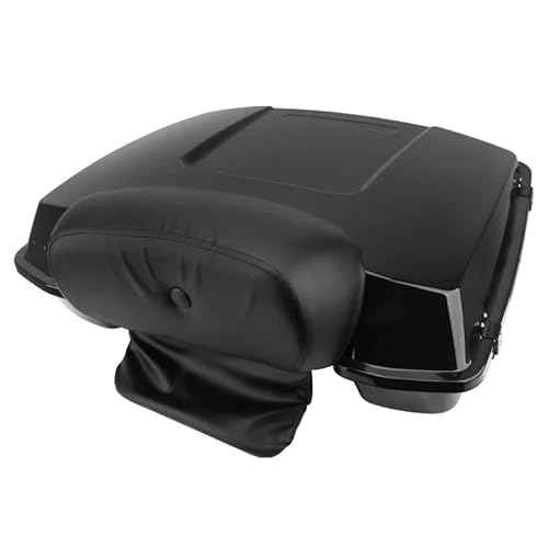 Gepäckträger ABS-Kunststoff-Motorrad-Topcase Mit Gepäckträger-Kofferraummontagesatz Für Tour Pak Für Street Electra Glide 1997-2013 Motorrad Heckgepäck Gepäckträger von DZSMSRTG