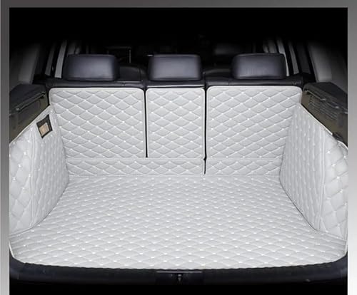 Schutzmatten Leder Kofferraum Matte Für Citroen C5 Für Aircross 2018-2020 Cargo-Liner Zubehör Innen Boot Car Kofferraummatte(Grey 3D) von DZSMSRTG