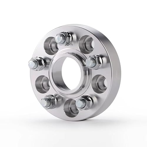 Spurverbreiterung 1 Stück Für Suzuki Für SX4 Spurverbreiterungen 5 X 114,3 CB 60,1 Mm M12 X 1,5 Adapter Auto Spurverbreiterung(Silver 20mm) von DZSNBMSHD